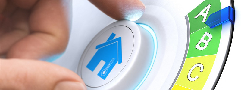 Einstellung am Skala-Rad - Energiestatus Haus festlegen