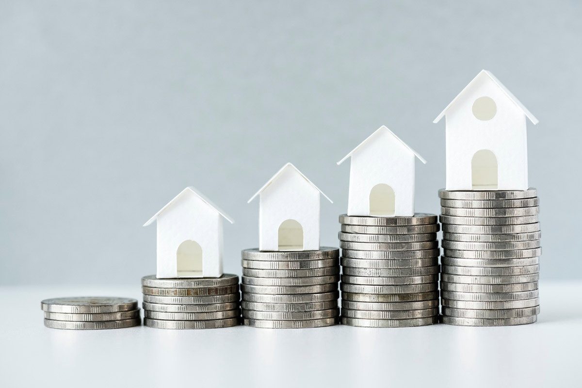 Symbolfoto: Buy & Sell - der Immobilienpreis wächst bis zum Verkauf