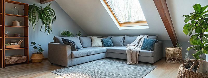 Dachgeschosswohnung: Wohnen ganz oben