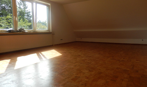 63 m² well-kept maisonette apartment, central and green