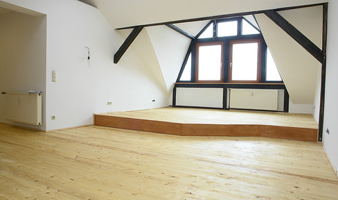Close to Schillerpark, 2-room apartment - attic floor - available with furniture upon request.