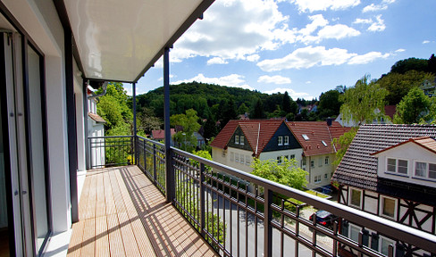 Helle und moderne 2-Zimmer-Wohnung mit EBK & großem Balkon