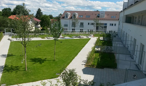 Feldkirchen near Munich - Furnished dream 2-room apartment - 67 m² - Move in and feel at home.