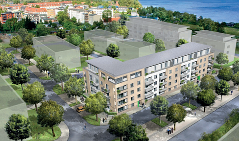 Schwerin, Amtstraße  –  hochwertig ausgestattete 3-Raum-Mietwohnung