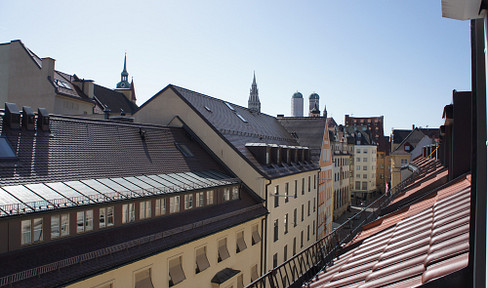 Top-Innenstadtlage, Stylische 2-Zimmer-Wohnung, 5 Gehminuten zum Marienplatz