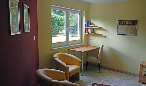 Exclusive garden floor apartment in a quiet location