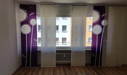 Zentral gelegene, helle 1-Zimmer-Wohnung zwischen Uni, Ohm, Musikhochschule und Wöhrder See