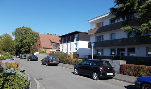 Close to the city, modern, in the green Ratingen at the Angerbach