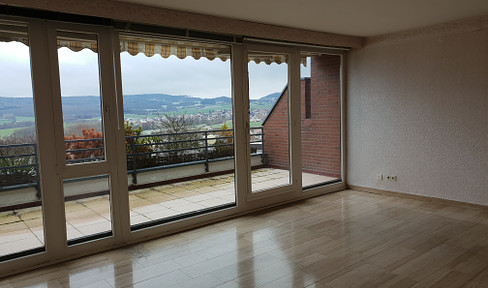 Naturnahe 3-Zimmer-Wohnung mit herrlicher Aussicht