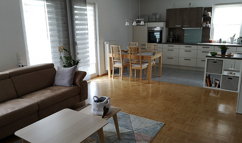 Neuwertige Moderne 3-1/2 Zimmer Wohnung mit großer Terrasse in Sennfeld/Rempertshag Neubaugebiet