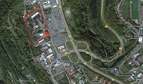 Craftsmen and industrial park Pirmasens various hall spaces for rent Prod./Workshop/Storage