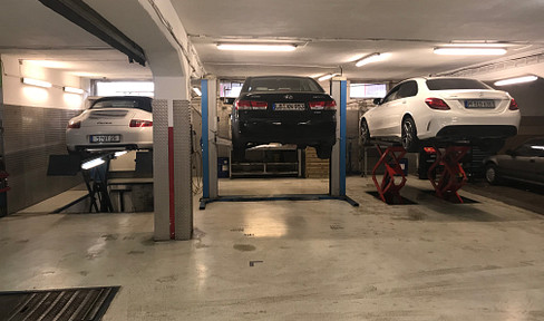 Car workshop share from 70m² fully equipped, 24/7 access with own key