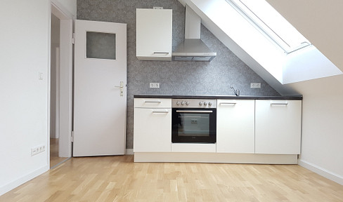 New top-floor apartment with garden use on Klieversberg