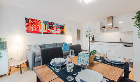 Stylishe & lichtdurchflutete 4-Zi-Wohnung in München-Giesing! Top eingerichtet inkl. Internet & TV!