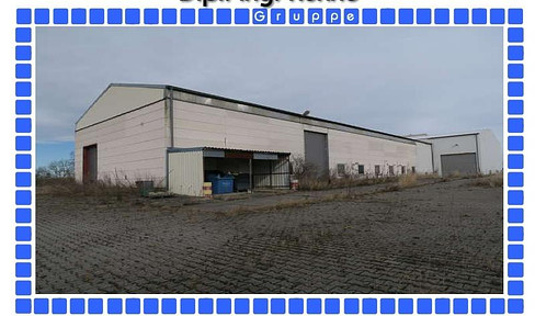 Prov. free: With country air: Large-scale commercial property with warehouse and open spaces