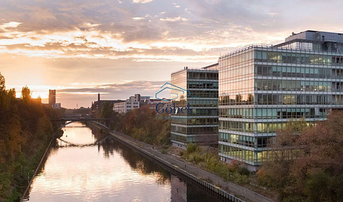 Außergewöhnliche Büroflächen in direkter Wasserlage am Teltowkanal in Berlin-Tempelhof !