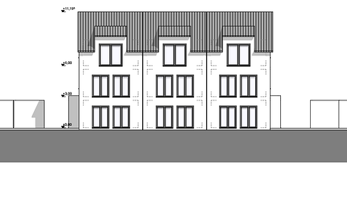 Abrisshaus mit Baugenehmigung für 3 Reihenhäuser in schöner Lage von Sehlem