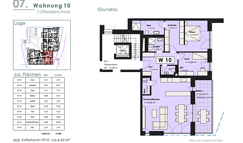 Modern, bright apartment in a KFW 40 energy-saving house in Trier with excellent transport links Luxembourg