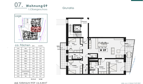 Spacious, bright apartment in the KFW 40 Sparhaus Trier with excellent transport links Luxembourg