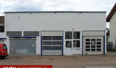 Former car repair shop - commercial hall with open space