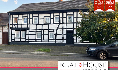 REAL HOUSE: Charming, freshly renovated half-timbered house - ideal for private and commercial use