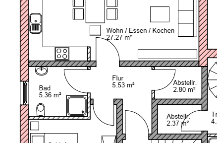 Moderne Wohnung mit tollem Balkon und Weitsicht in Taben-Rodt mit guter Anbindung Luxemburg