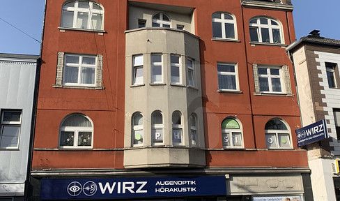 Hagen-Haspe: Barrier-free 2 1/2 room apartment on the 2nd floor with balcony and elevator