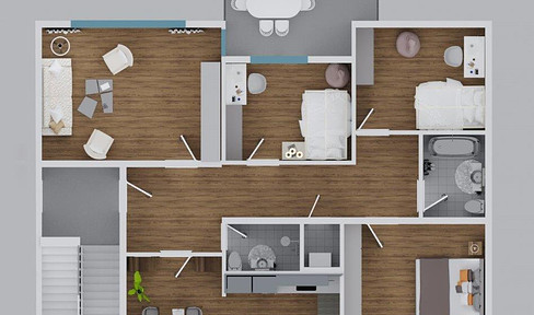 Schöne Wohnung im Energiesparhaus mit  KFW Darlehen ab 1,16 % + Zuschuß 18.000 EUR