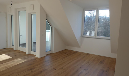 New bright attic apartment with flair in energy-saving house in Bonn-Endenich