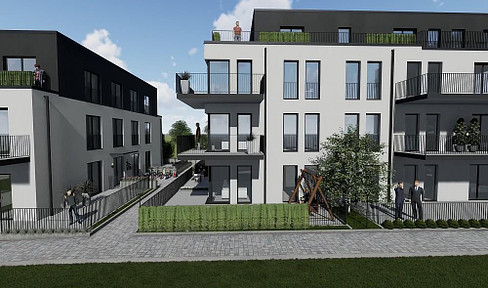 Tolle Penthousewohnung mit großer Dachterrasse im Energiesparhaus in  Trier-Kürenz