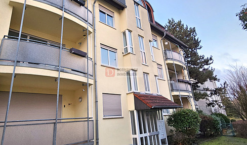 Top!!! 4-room maisonette with parking space, balcony and fitted kitchen