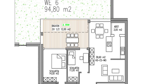 Sanierte Eigentumswohnung Schweich-Stadtmitte  - Günstige KFW Darlehen + Zuschuss 24.000 EUR