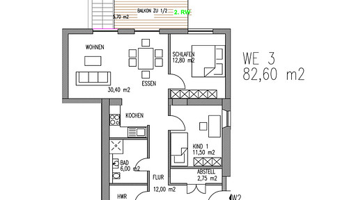Sanierte Eigentumswohnung Schweich-Stadtmitte  - Günstige KFW Darlehen + Zuschuss 24.000 EUR