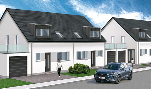 Neue attraktive KFW 40 Energiesparhäuser in bester Lage in Trier-Olewig mit viel Grün