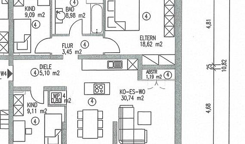 Vollständig sanierte Wohnungen mit moderner Heiztechnik im Enrgiesparhaus Trier-Feyen