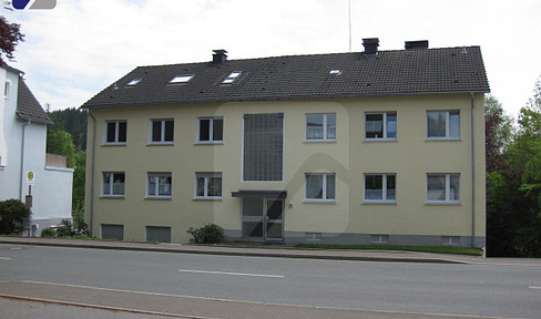 Halver-Oberbrügge: Well-kept and cozy 2-room apartment on the top floor