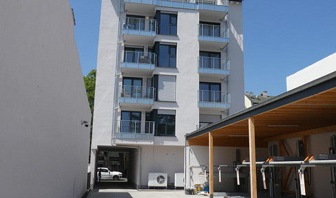 Attractive maisonette apartment in KFW 40 energy-saving building in the city center - secure high tax benefits!