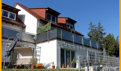 1 7 5 sqm like a HOUSE within a HOUSE on 2 floors + large SUN TERRACE + play garden + 2 parking spaces