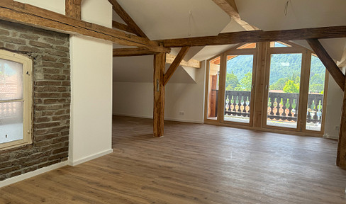 Rooftop jewel in Schliersee - stylish living with an Alpine panorama