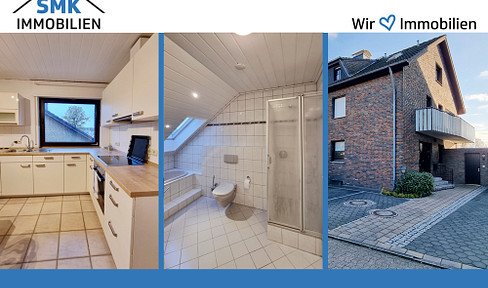 Spacious attic apartment in a well-kept three-family house