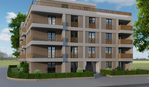 Penthouse apartment with roof garden and special depreciation in a
KFW 40 QNG energy-saving house