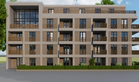 Bright penthouse apartment with roof garden in KFW 40 QNG energy-saving house
with good Lux connection