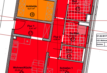 Attention tax foxes - Bright apartment with special depreciation in KFW 40 QNG energy-saving house Trier
