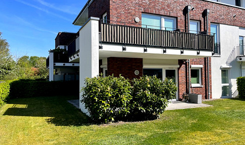 Attractive ground-floor apartment suitable for senior citizens with garden and terrace - barrier-free and comfortable