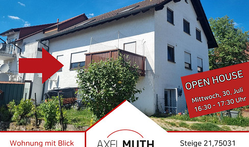 OpenHouse
Wednesday, 30.07. from 16:30-17:30h.
Your new home in Eppingen-Richen - 3 1/2 ZKB