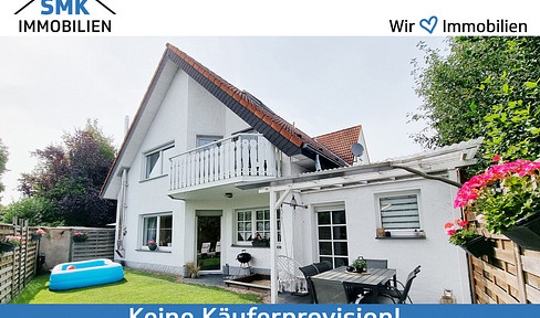 Space miracle with heart in Verl - condominium in the style of a semi-detached house.