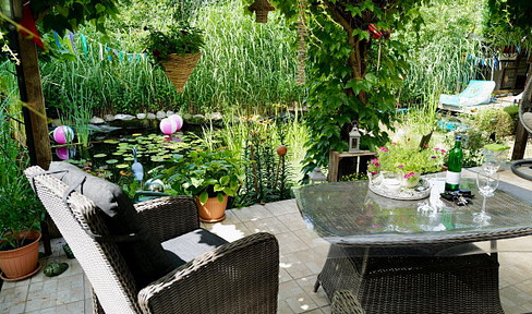 Gartenoase mit Einliegerwohnung – courtagefrei & vielseitig nutzbar