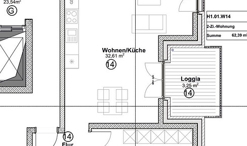 Bright, well-divided apartment KFW 40 QNG energy-saving house with good Lux connection