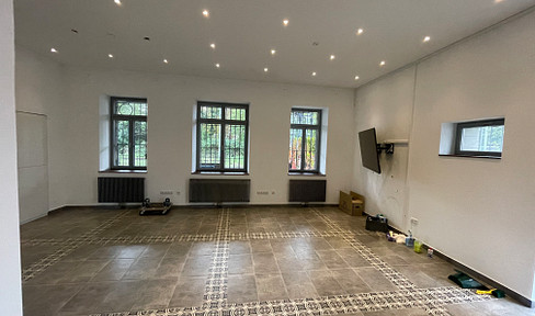 New office/hobby/practice spaces, bright and modern, including NBK (presumably referring to a specific building standard or feature).