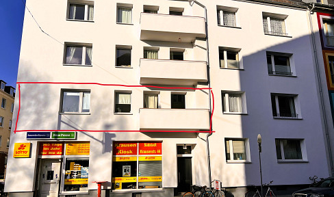 Bright 3-room apartment with balcony in the heart of Südstadt